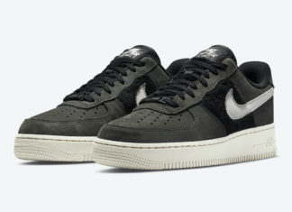 Nike Air Force 1 Low Black Light Bone DO6714-001 Release Date