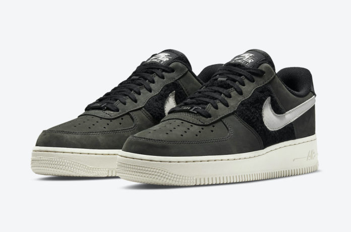 Nike Air Force 1 Low Black Light Bone DO6714-001 Release Date
