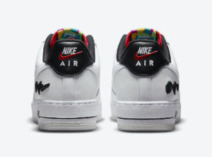 love peace swoosh air force 1