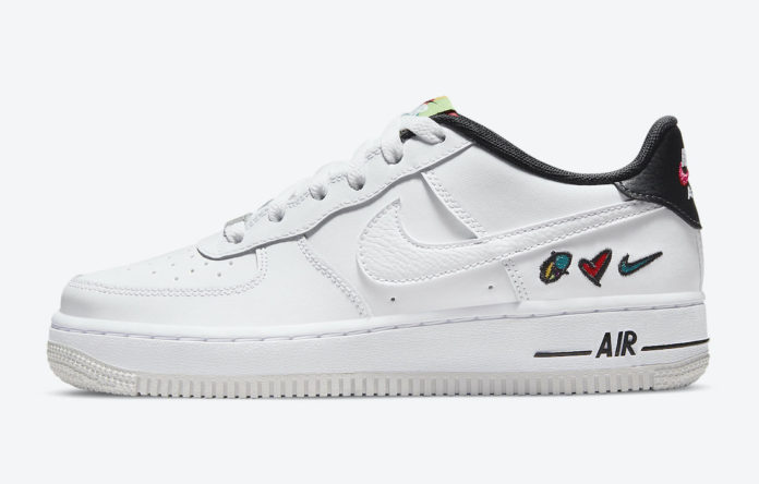 air force 1 peace love and swoosh