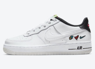 Nike Air Force 1 Low Peace Love Swoosh DM8154-100