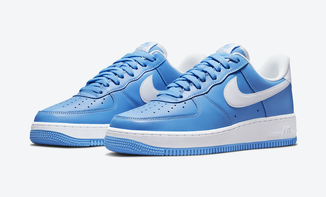 nike air force 1 low light blue