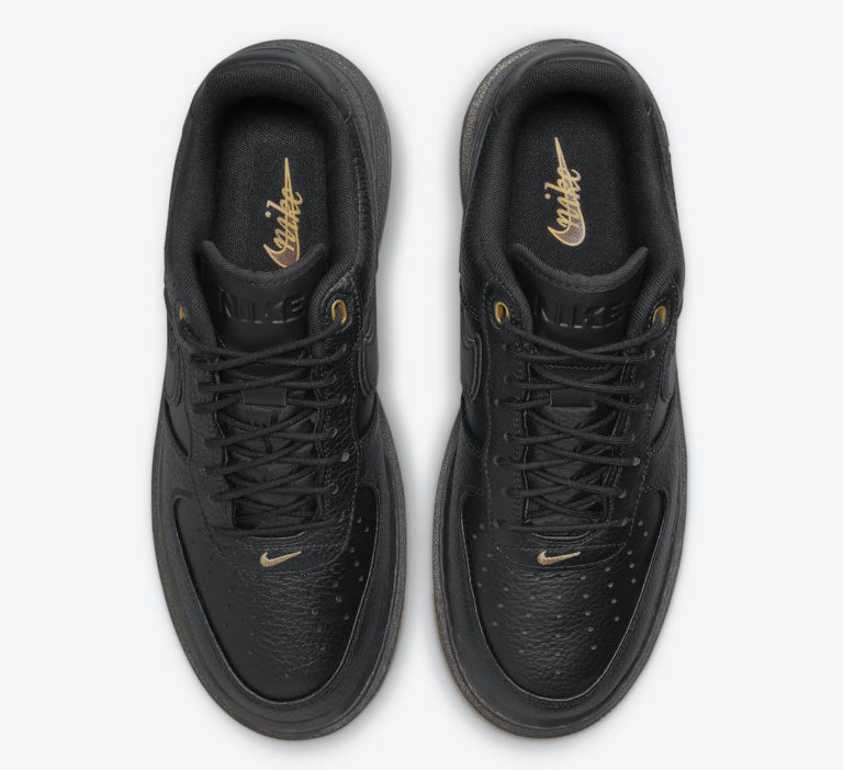 Nike Air Force 1 Luxe Black Gum DB4109-001 Release Date - SBD