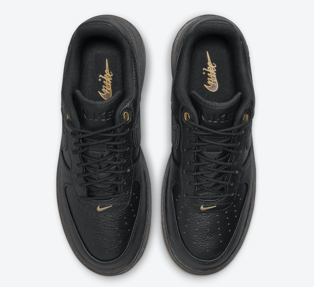 Nike Air Force 1 Luxe Black Gum DB4109-001 Release Date