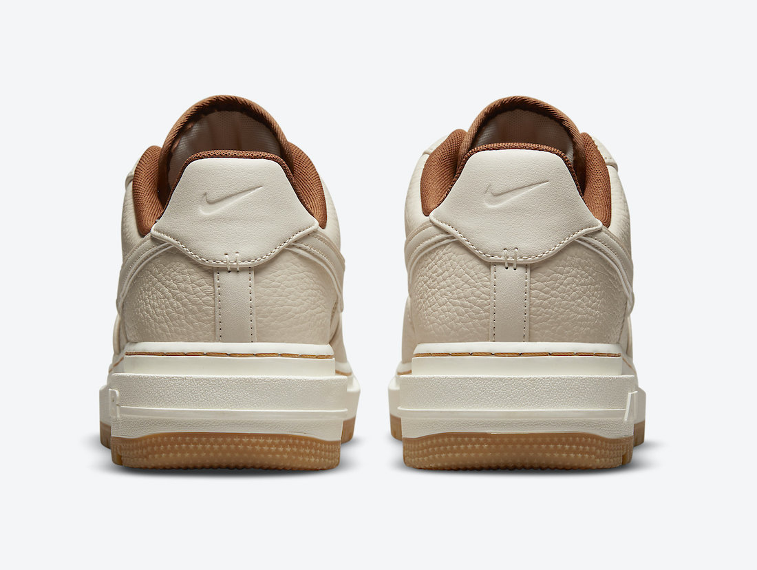 Nike Air Force 1 Luxe Pearl White Pale Ivory Pecan Gum DB4109-200 Release Date