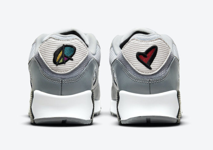 nike air max 90 peace love and swoosh