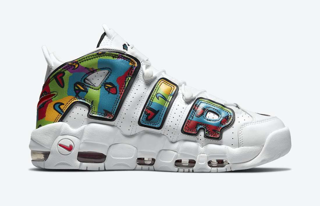 Nike Air More Uptempo Peace Love Swoosh DM8150-100 Release Date