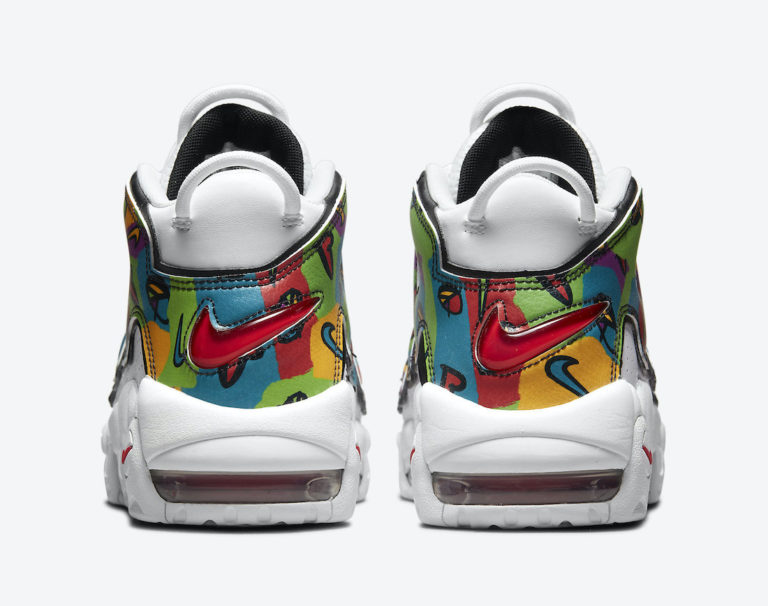 nike uptempo peace love swoosh