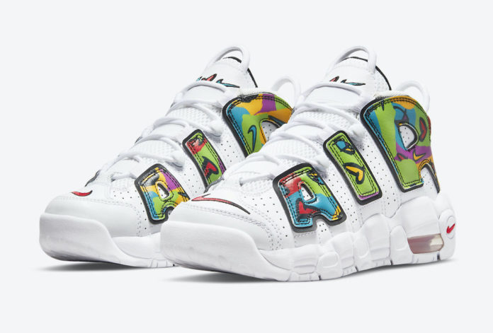 nike uptempo peace love swoosh