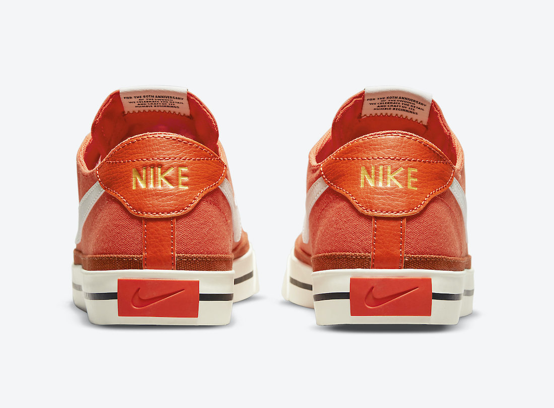 Nike Court Legacy Orange DJ1999-800 Release Date