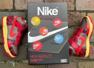 Nike Dunk High 1985 Red Acid Wash DD9404-600 Release Date Price