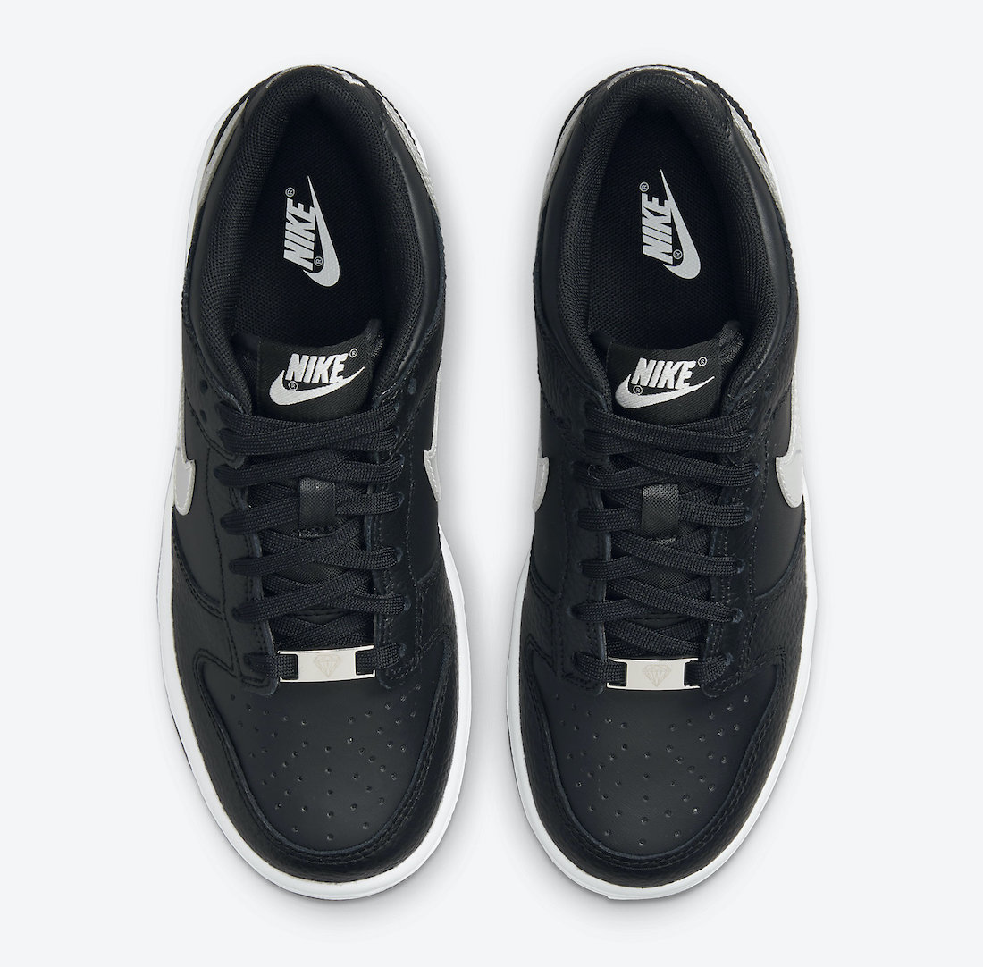 Nike Dunk Low GS Black Sliver DC9560-001 Release Date