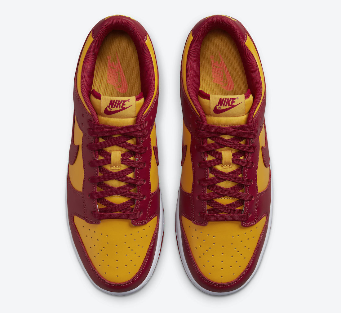 Nike Dunk Low Midas Gold Tough Red DD1391-701 Release Date