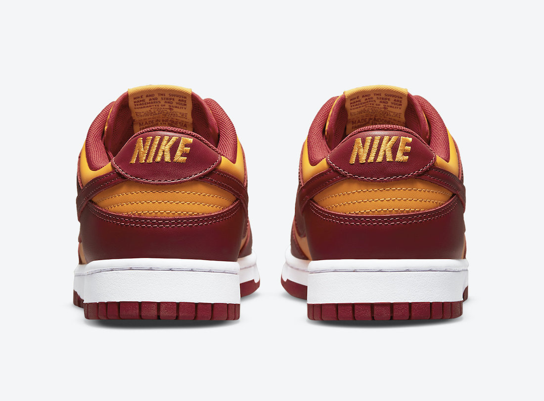 Nike Dunk Low Midas Gold Tough Red DD1391-701 Release Date