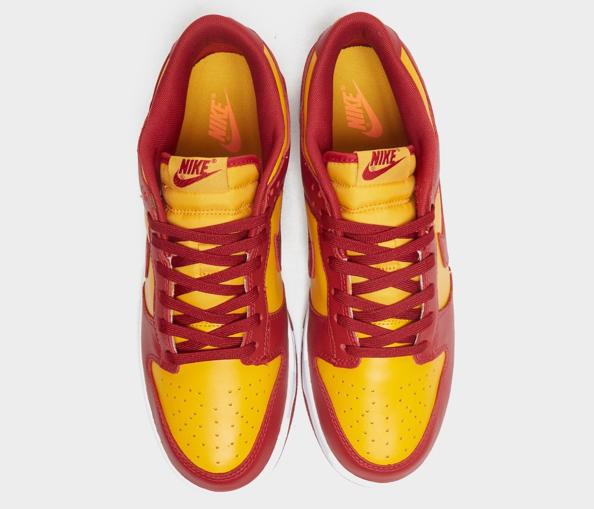 Nike Dunk Low Midas Gold Tough Red White DD1391-701 Release Date