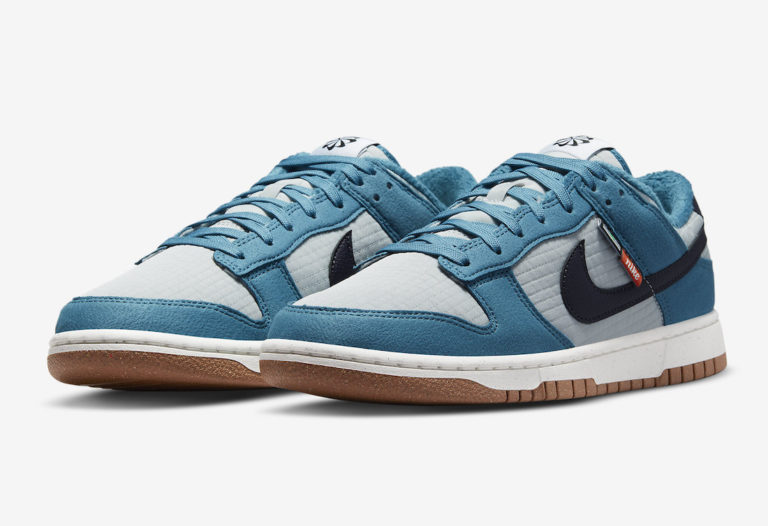 Nike Dunk Low Toasty Rift Blue DD3358-400 Release Date - SBD