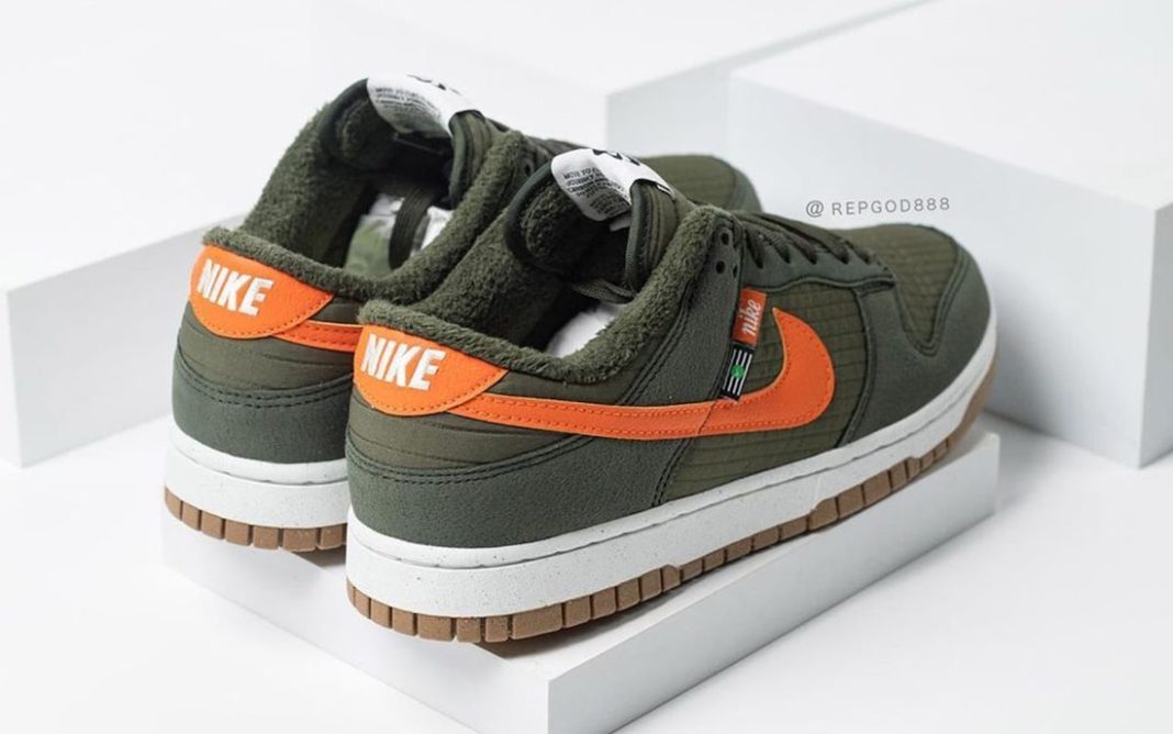 nike dunk low se sequoia