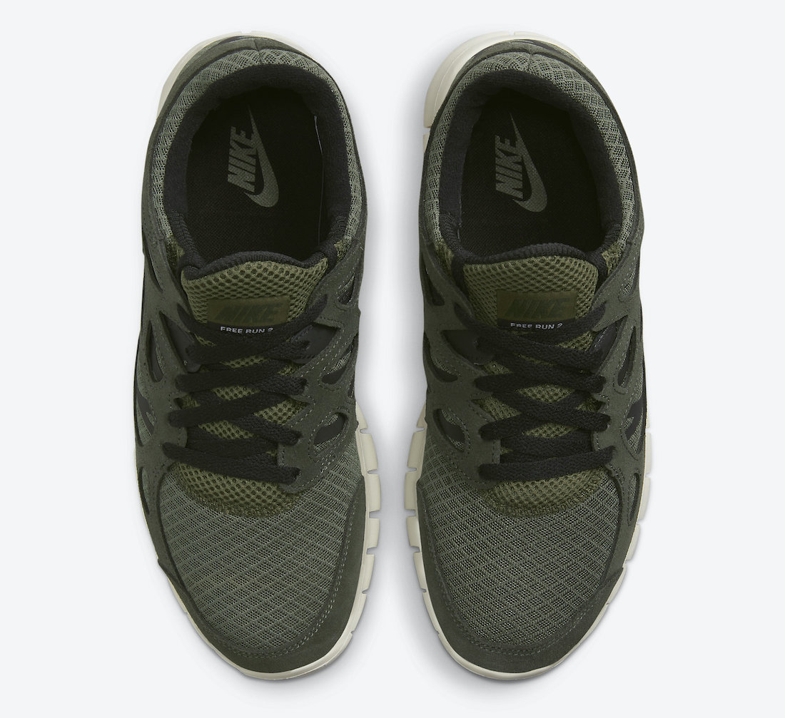 Nike Free Run 2 Sequoia Medium Olive 537732-305 Release Date