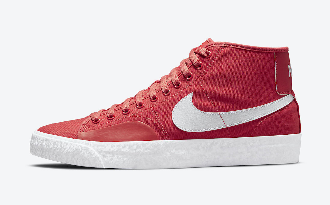 Nike SB Blazer Court Mid Red White DC8901-600 Release Date