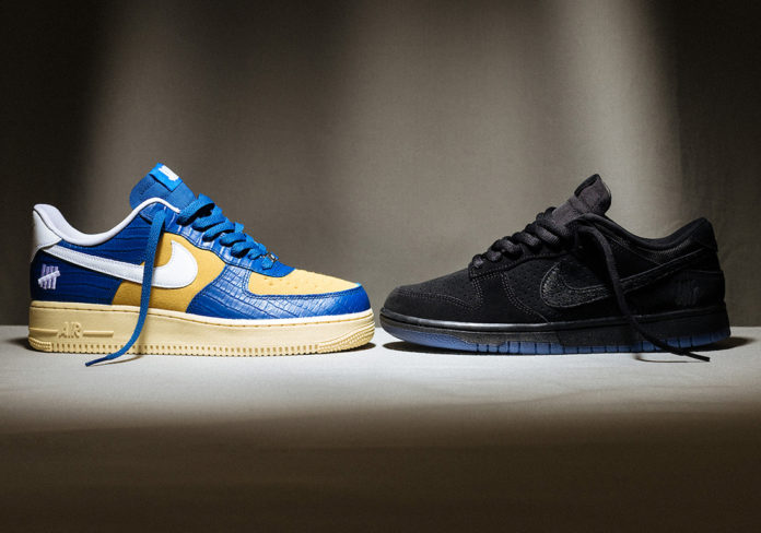Undefeated Nike AF-1 vs Dunk 5 On It Drop 2 DO9329-001 DM8462-400 Release Date