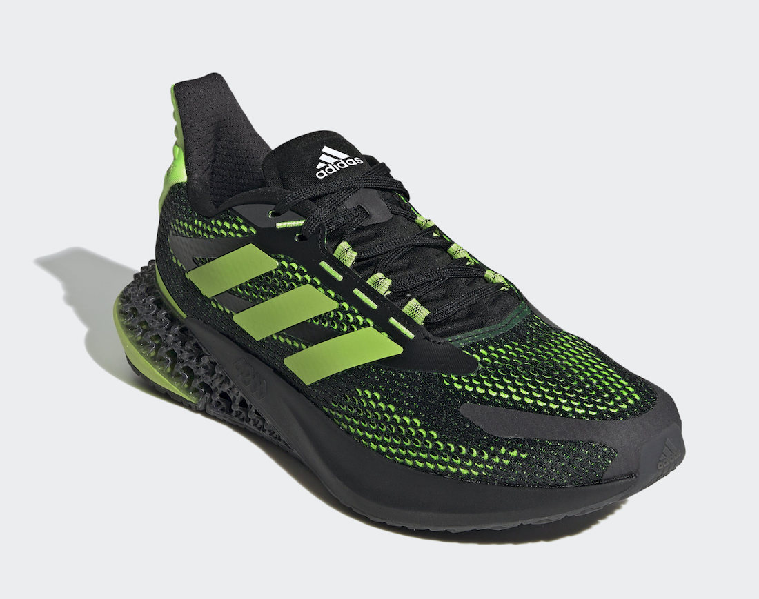 adidas 4DFWD Pulse Core Black Signal Green Q46451 Release Date