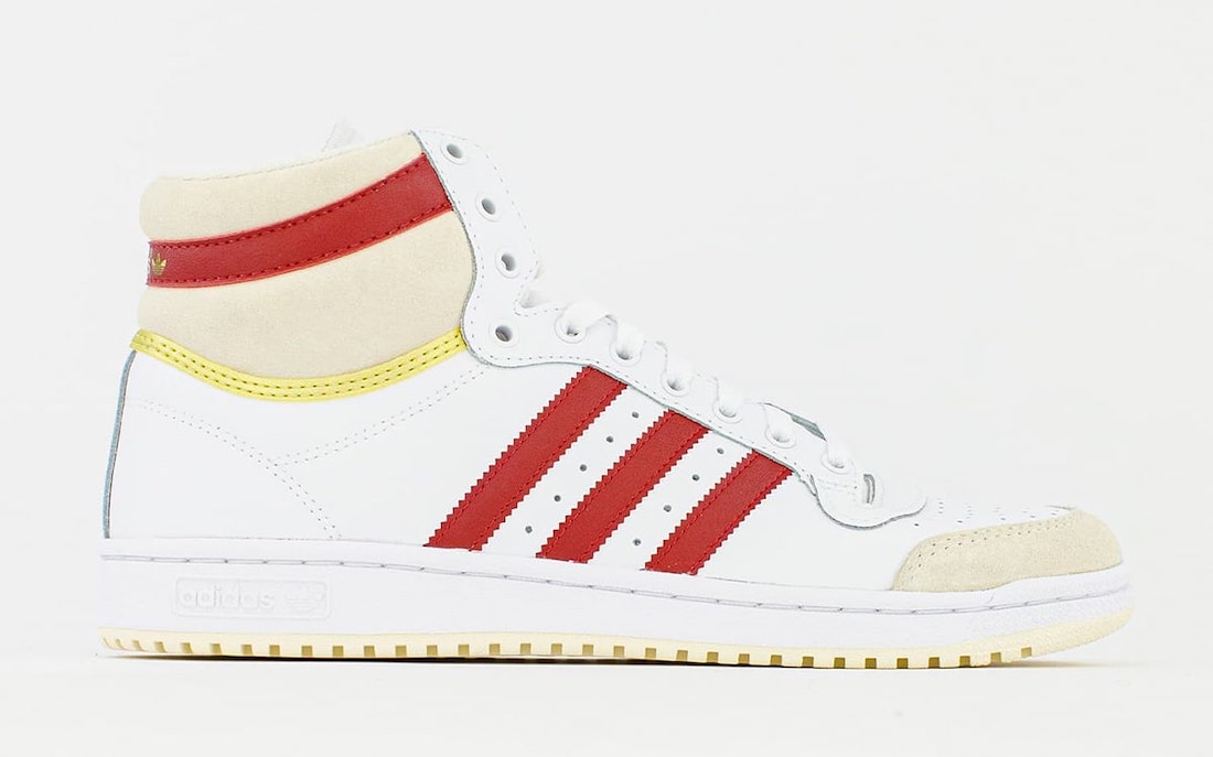 adidas Top Ten Hi White Red S24133 Release Date