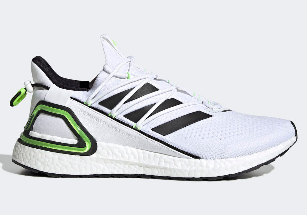 adidas Ultra Boost 20 Lab White Signal Green GY8108 Release Date
