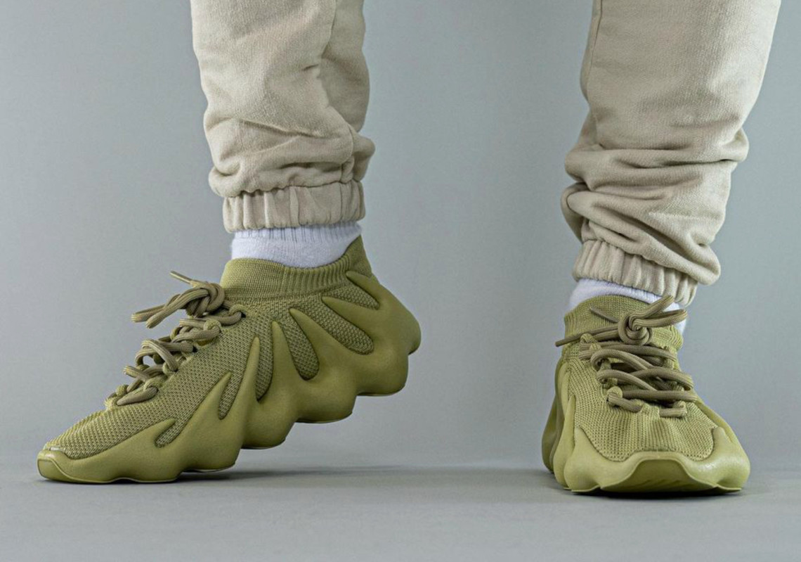 adidas Yeezy 450 Resin Release Date On-Feet
