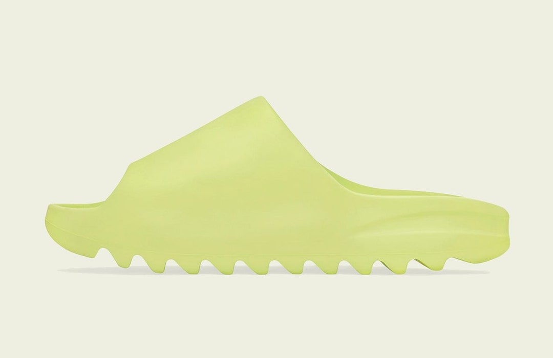 adidas Yeezy Slide Glow Green HQ6447 Restock Release Date 1