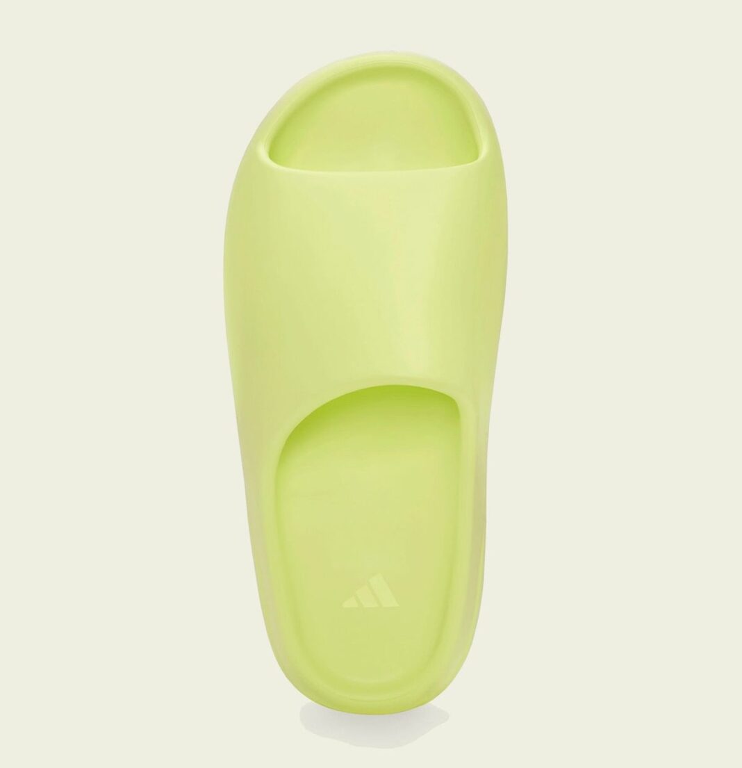 yeezy slide neon green