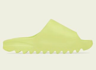 adidas Yeezy Slide Glow Green HQ6447 Restock Release Date