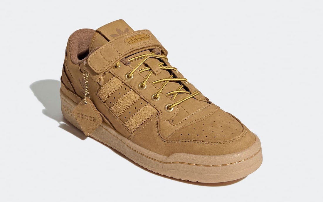 atmos adidas Forum Low Wheat GX3953 Release Date