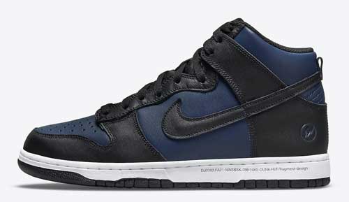 fragment nike dunk h igh tokyo official release dates 2021