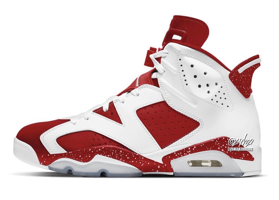 red jordans retro 6