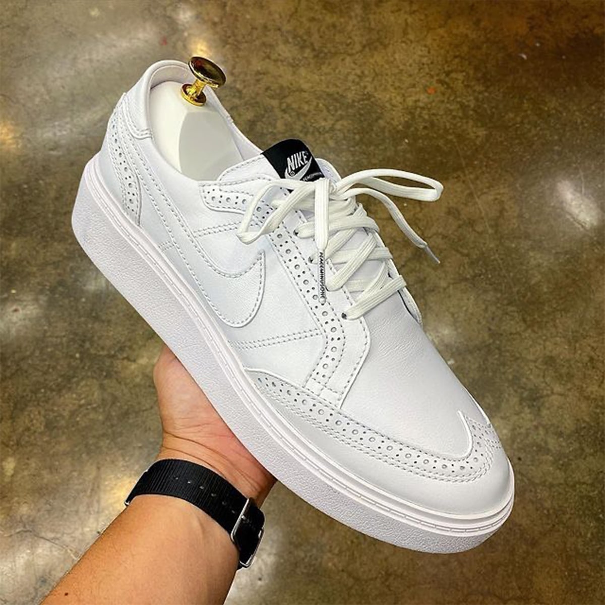 G-Dragon Peaceminusone Nike Kwondo 1 White Release Date