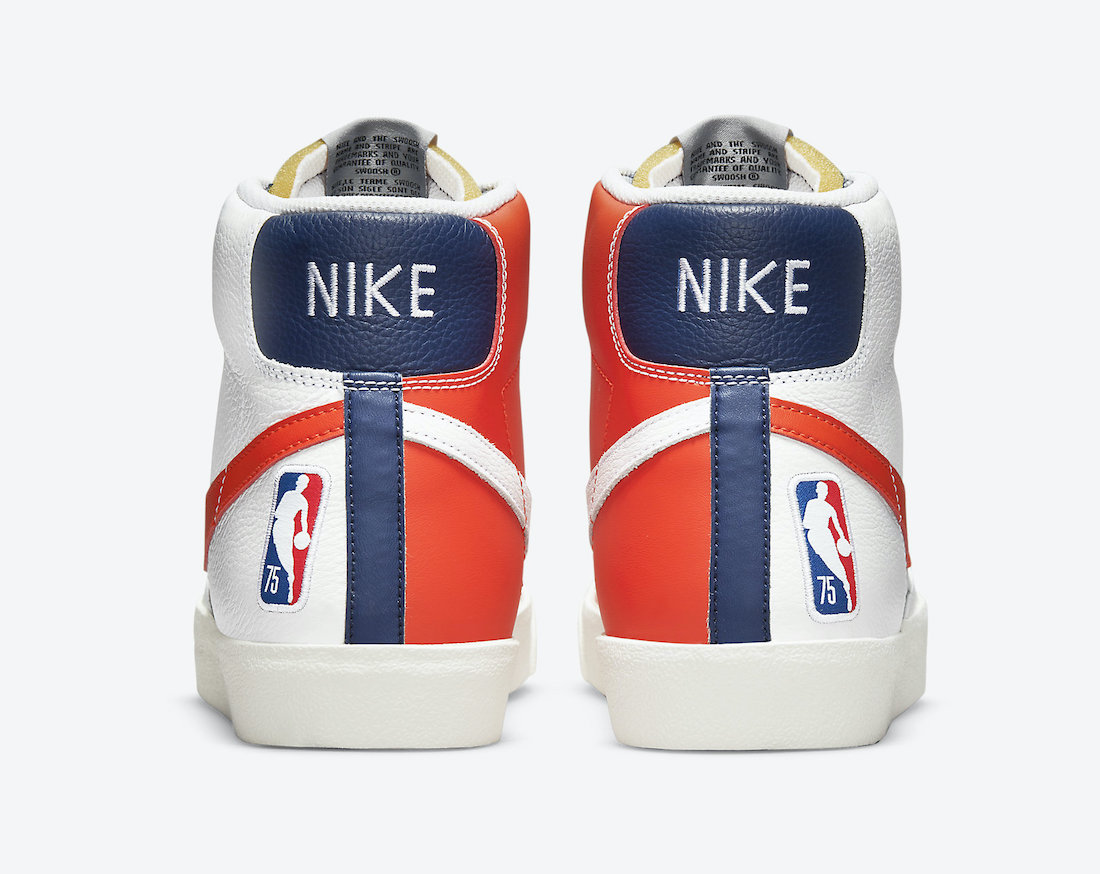 NBA Nike Blazer Mid Knicks DD8025-100 Release Date