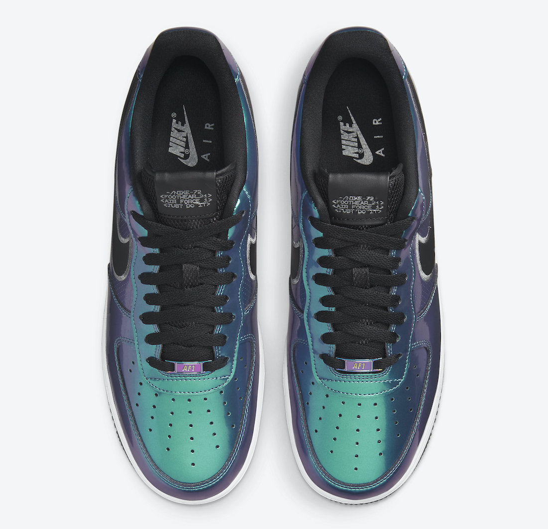 Nike Air Force 1 Low Iridescent DQ6037-001 Release Date