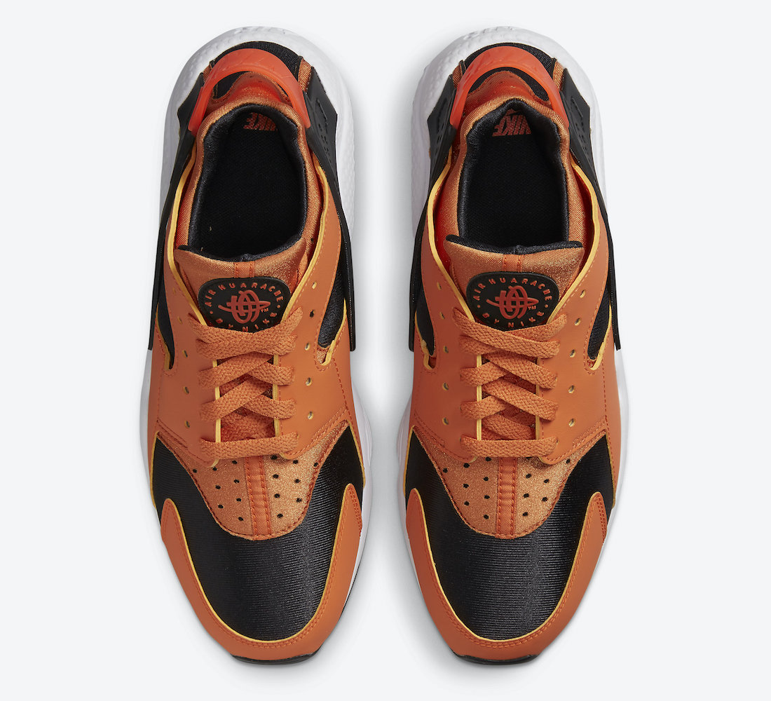 Nike Air Huarache Black Orange DO6694-800 Release Date