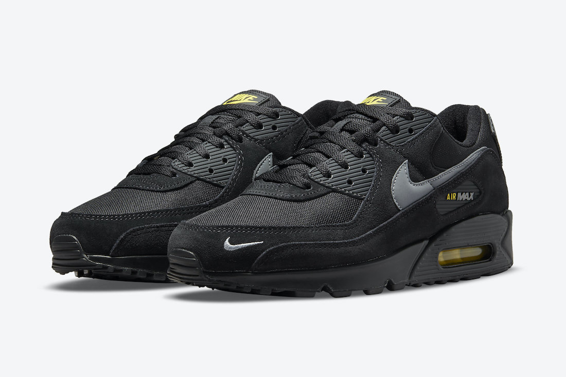 Nike Air Max 90 Black Yellow DO6706-001 Release Date