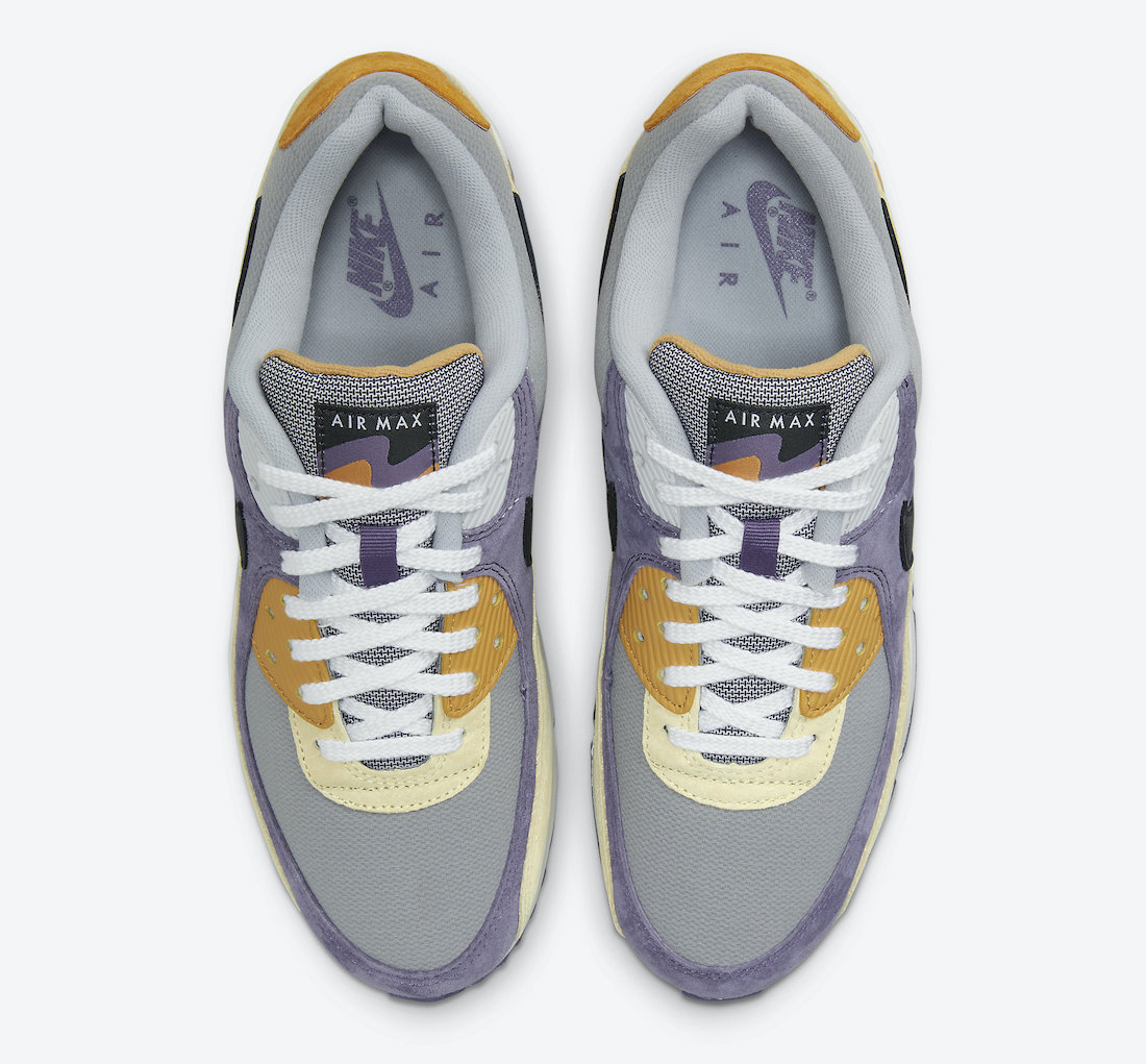 Nike Air Max 90 NRG Court Purple Lemon Drop DC6083-500 Release Date