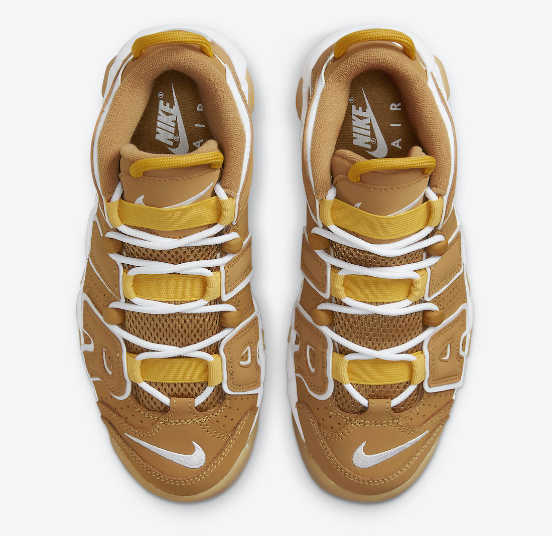 Nike Air More Uptempo Wheat GS DQ4713-700 Release Date - SBD