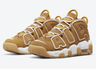 Nike Air More Uptempo Wheat GS DQ4713-700 Release Date