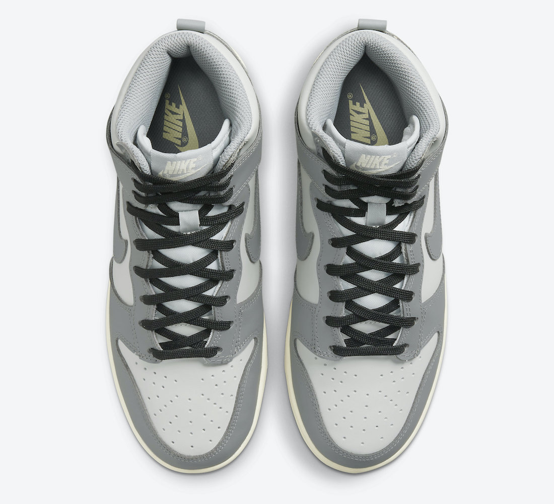 Nike Dunk High Grey White DD1869-001 Release Date