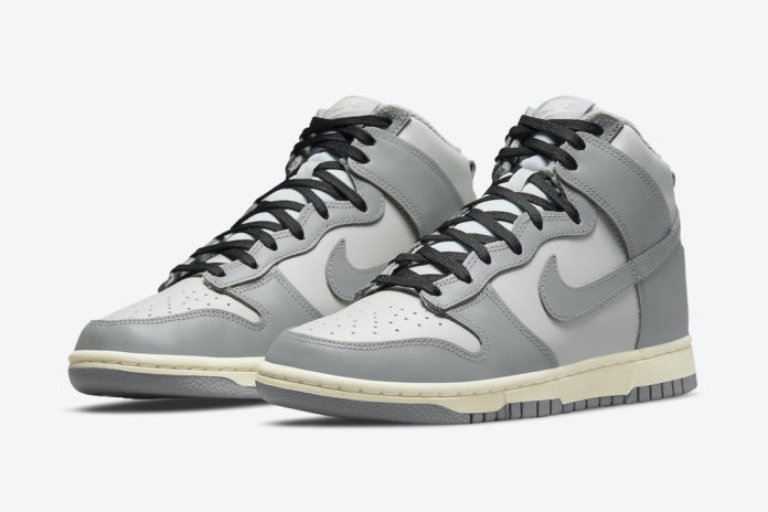 Nike Dunk High Grey White DD1869-001 Release Date