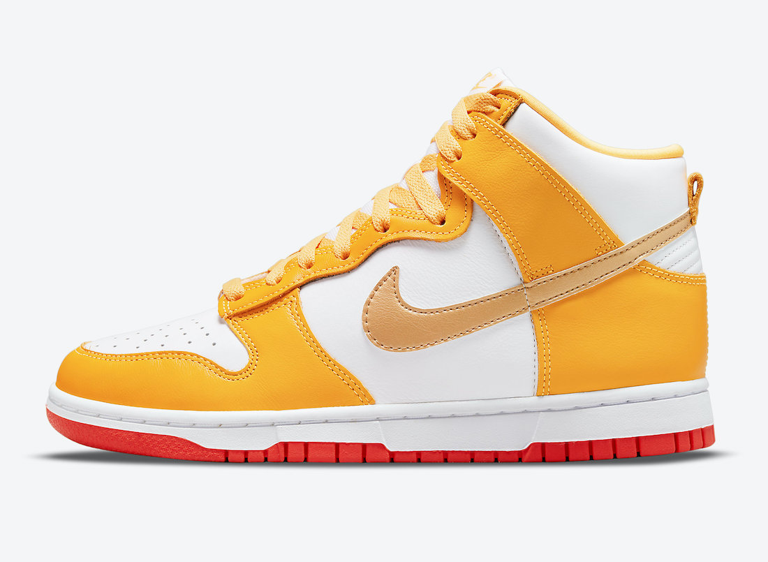 Nike Dunk High University Gold WMNS DQ4691 700 Release Date 1