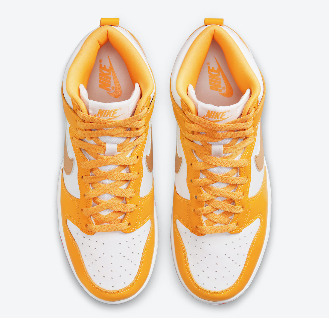 Nike Dunk High University Gold WMNS DQ4691 700 Release Date 3