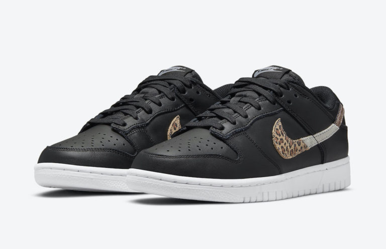 leopard nike dunks
