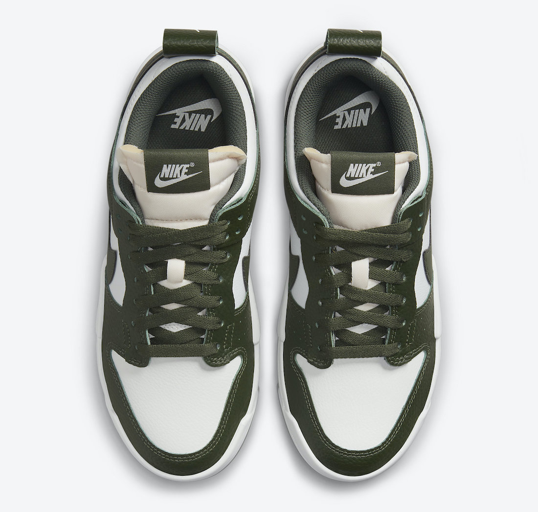 Nike Dunk Low Disrupt Dark Green DQ0869-100 Release Date - SBD