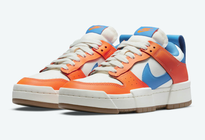 Nike Dunk Low Disrupt Total Orange Light Photo Blue CK6654-104 Release Date