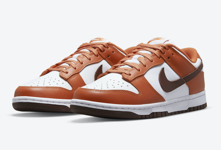 nike dunk low reverse mesa orange